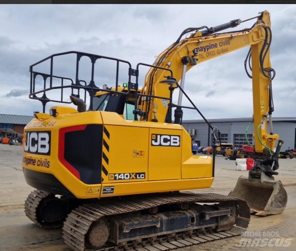 JCB 140X Steelwrist Excavatoare pe șenile
