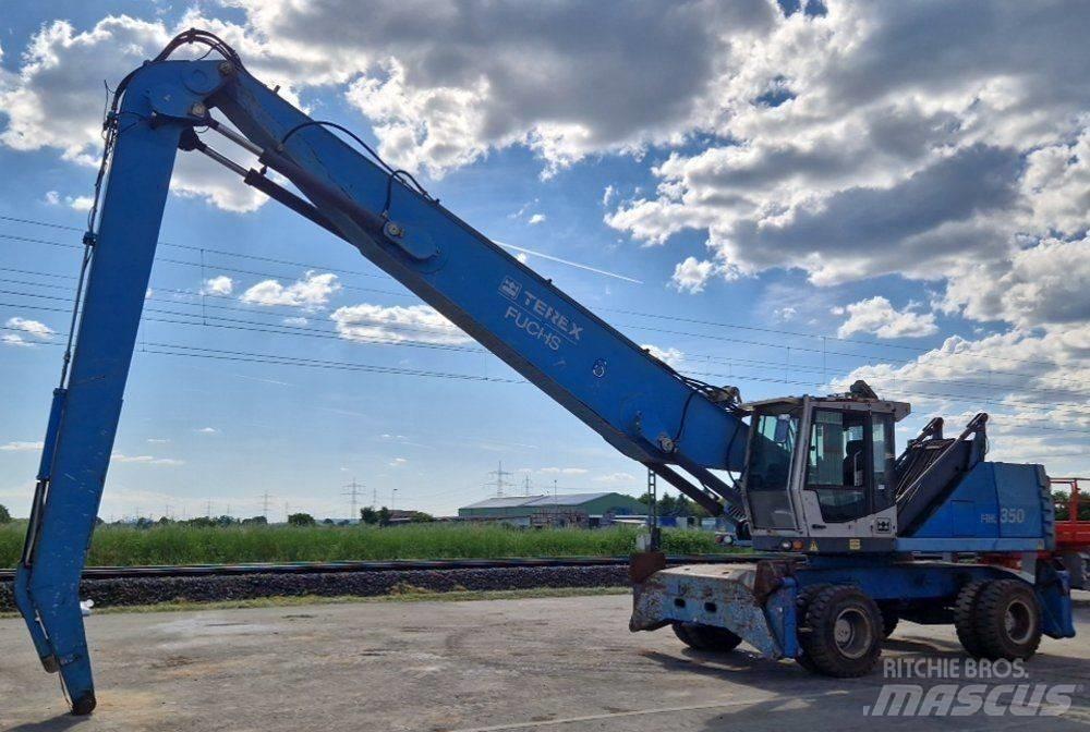 Terex Fuchs MHL 350 Paleta de manipulare