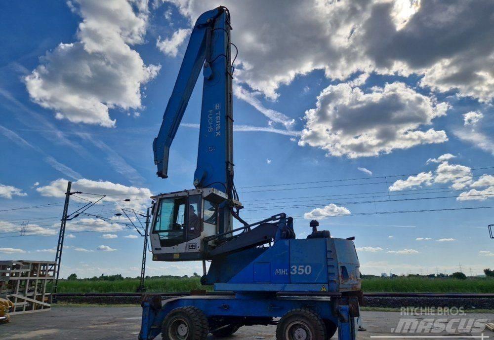 Terex Fuchs MHL 350 Paleta de manipulare