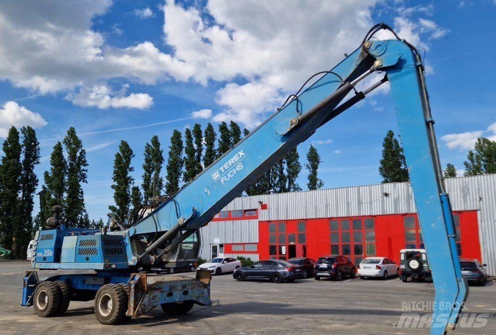 Terex Fuchs MHL 350 Paleta de manipulare