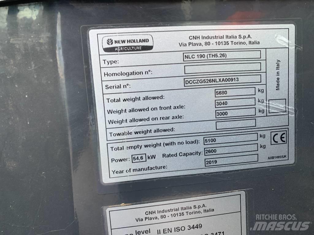 New Holland TH5.26 Stivuitoare telescopice