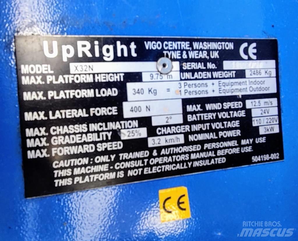 UpRight X32N Platforme foarfeca
