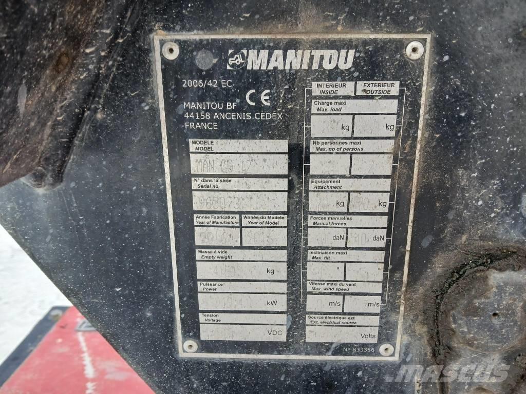 Manitou ManGo 12 Nacele cu brat articulat