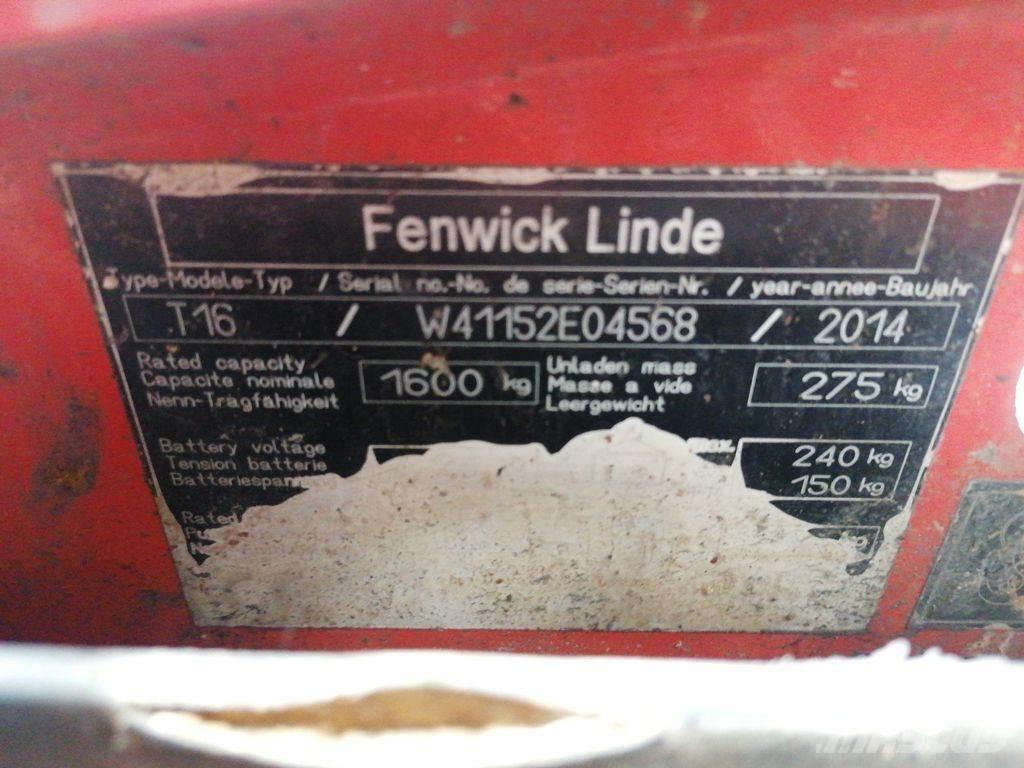 Linde T16 Transpaleta manuala