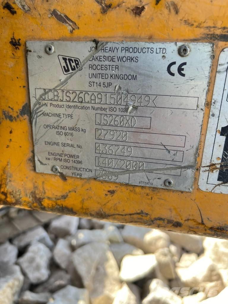 JCB JS 260 XD Radiatoare