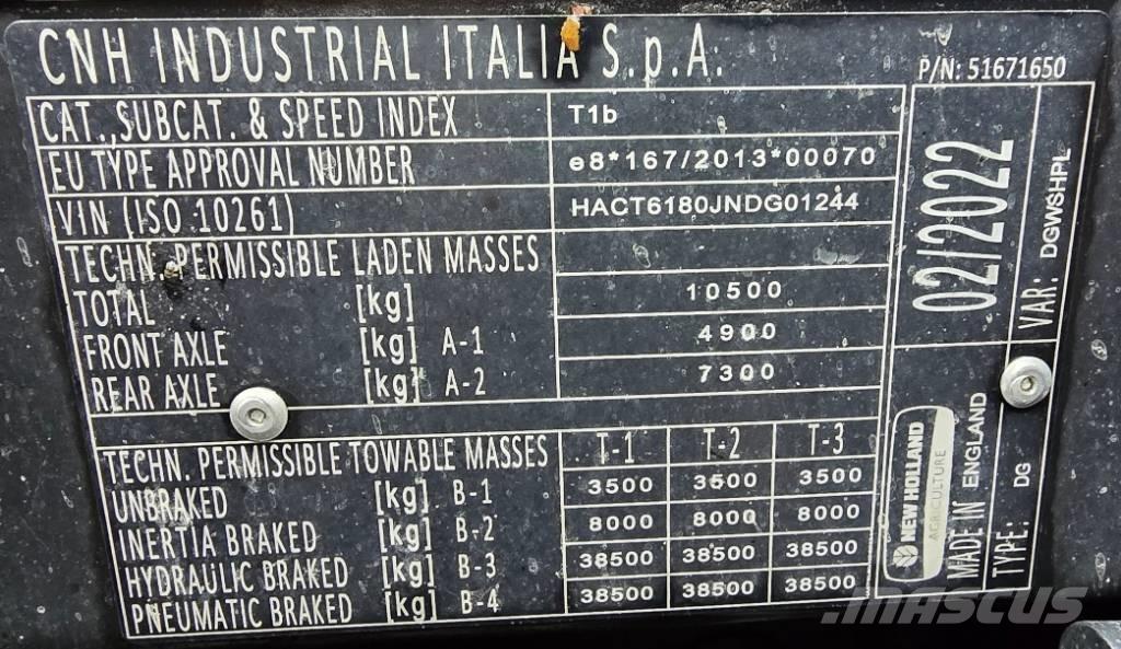 New Holland T 6.180 Tractoare