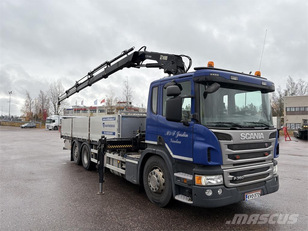 Scania P360 6x2*4 Camioane cu macara