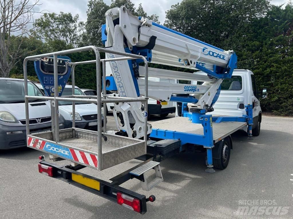 Socage 21DJ Platforme aeriene montate pe camion