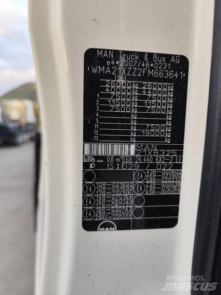 MAN TGX 26.440 Platforma/Troliu