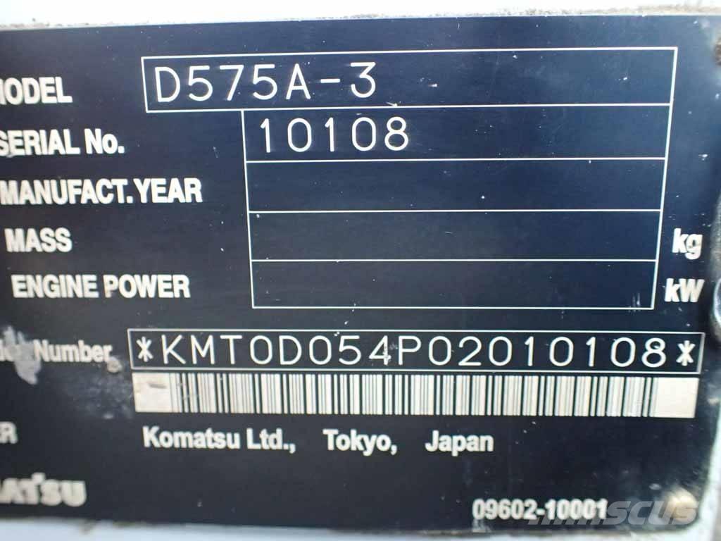 Komatsu D 575 A-3 Buldozere pe senile