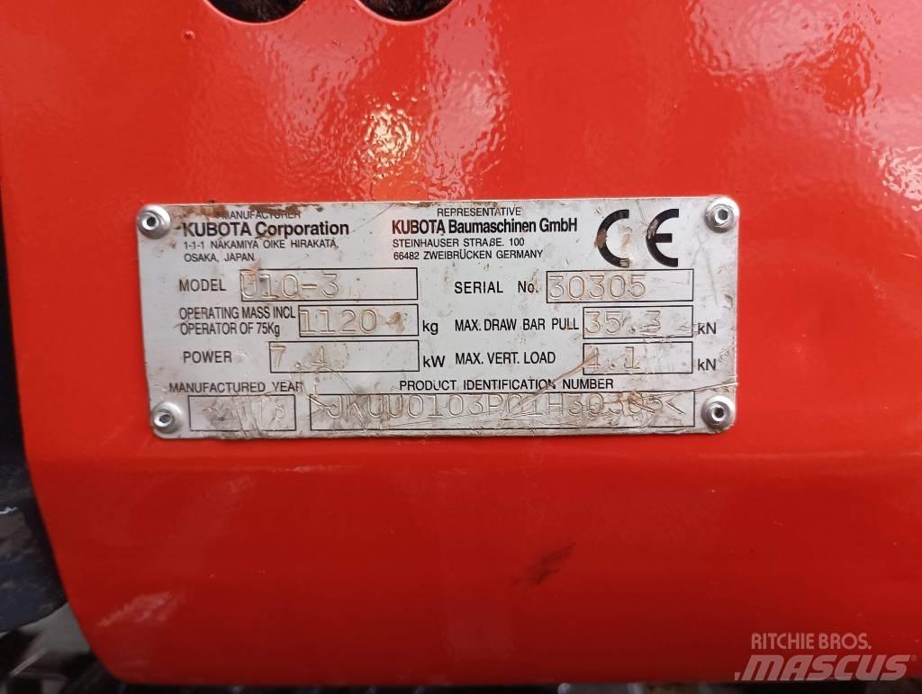 Kubota U 10 Mini excavatoare < 7t