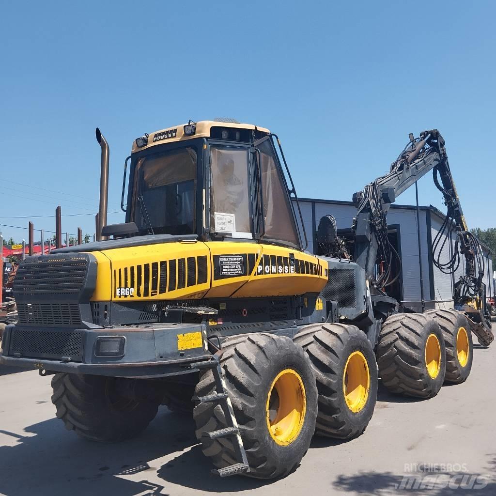 Ponsse Ergo 8W Combine forestiere