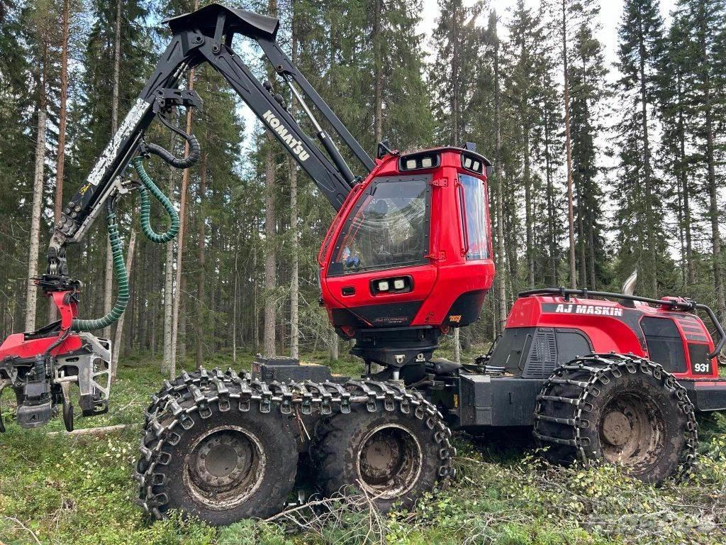 Komatsu 931 Combine forestiere