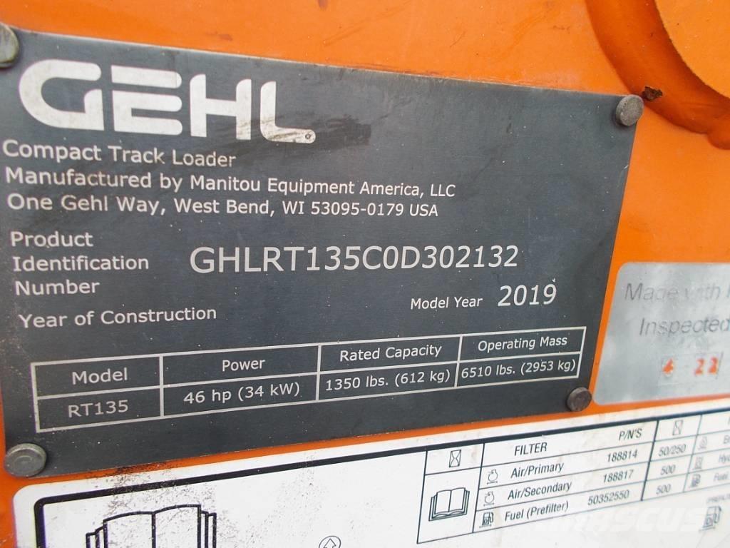 Gehl RT135 Mini incarcator