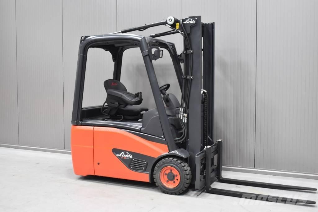 Linde E 16 - 02 Stivuitor electric