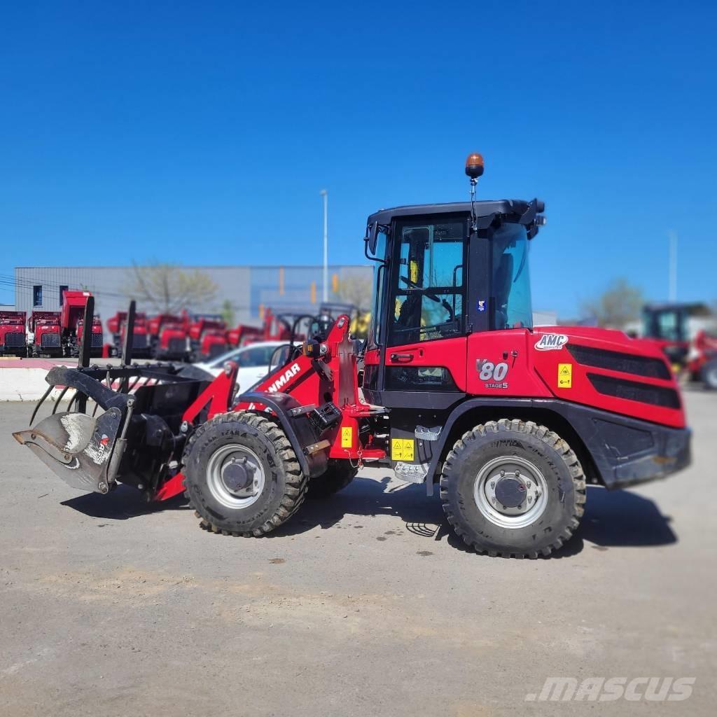 Yanmar V 80 Incarcator pe pneuri