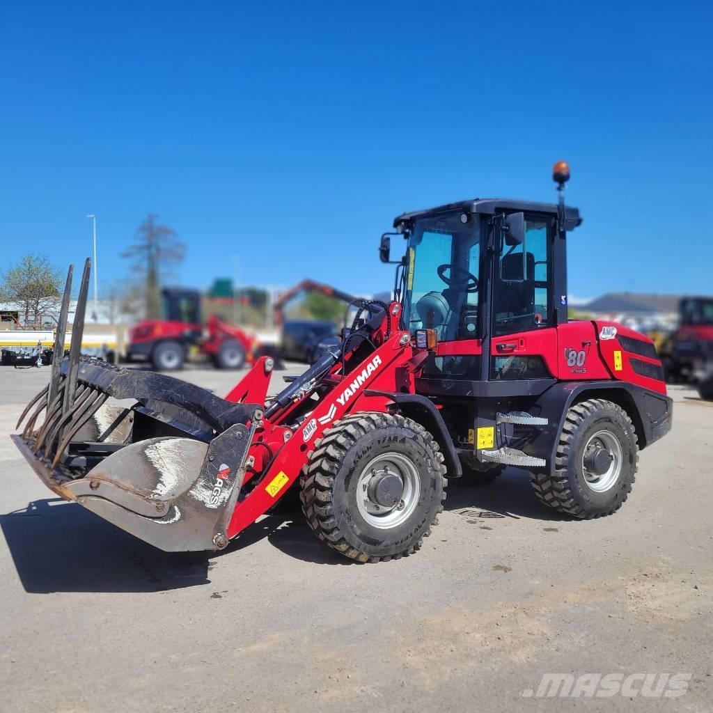 Yanmar V 80 Incarcator pe pneuri