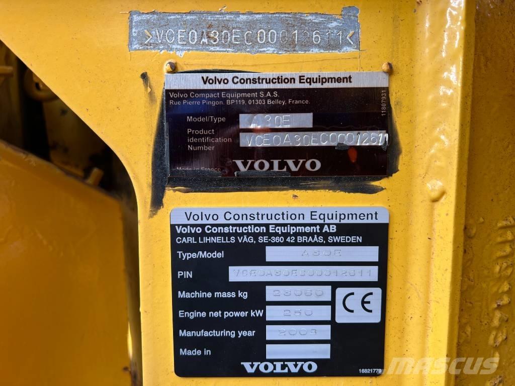 Volvo A30E Transportoare articulate