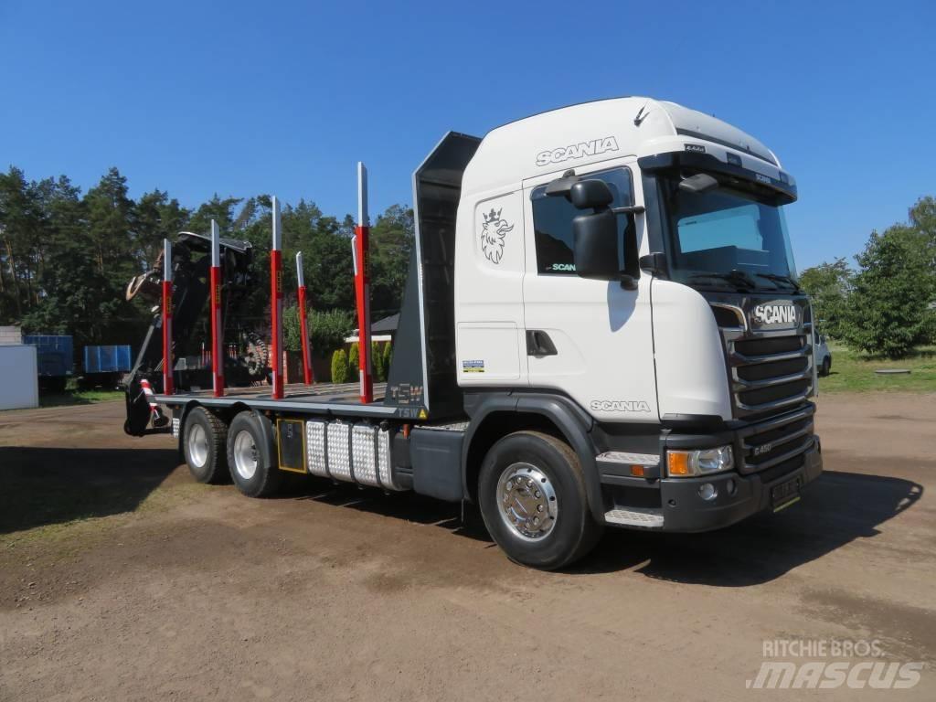 Scania G 450 Camion pentru lemne