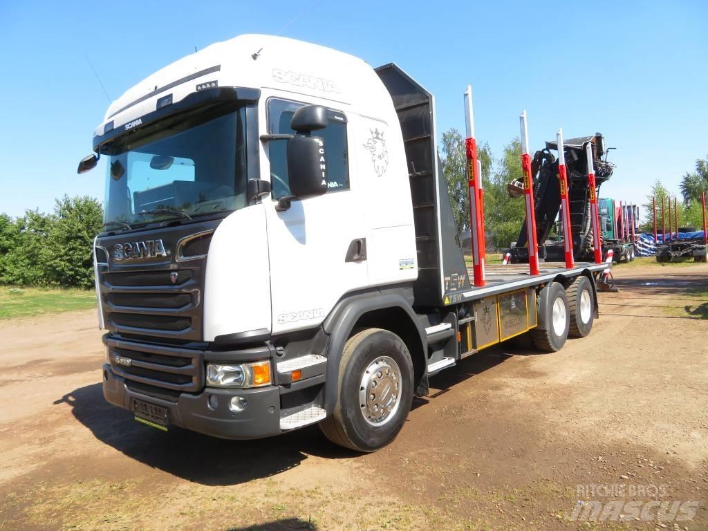 Scania G 450 Camion pentru lemne