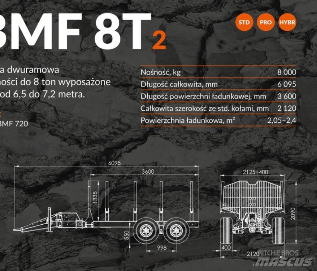 BMF 8T2 650 Remorci forestiere