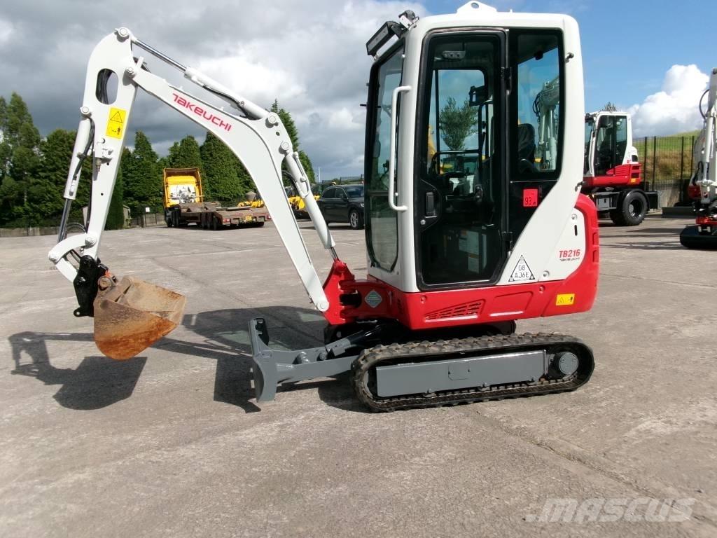 Takeuchi TB 216 Mini excavatoare < 7t