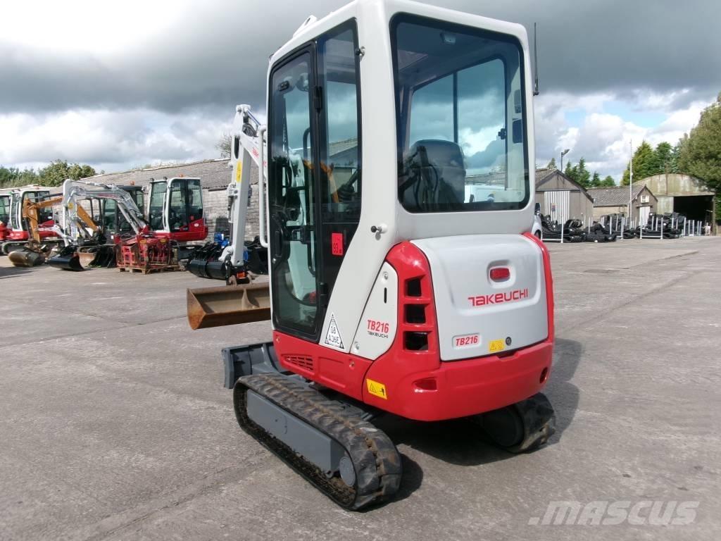 Takeuchi TB 216 Mini excavatoare < 7t