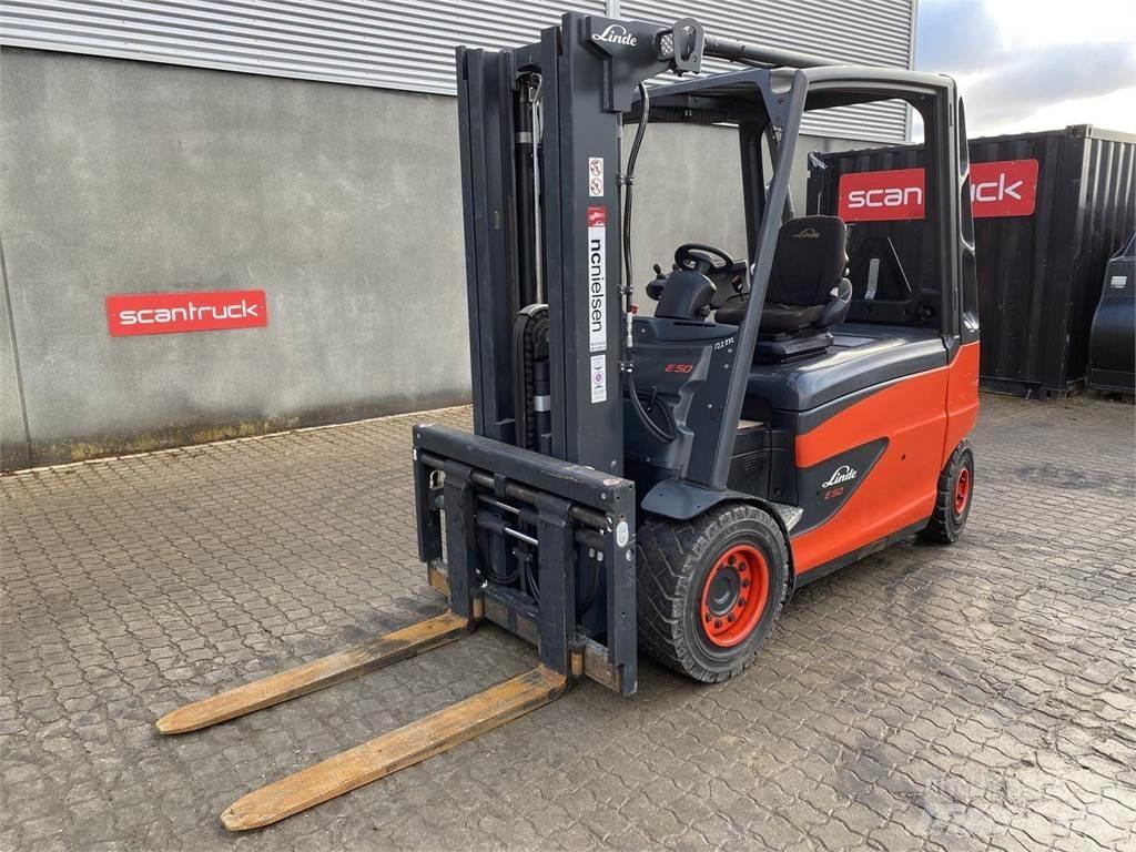 Linde E50 Stivuitor electric