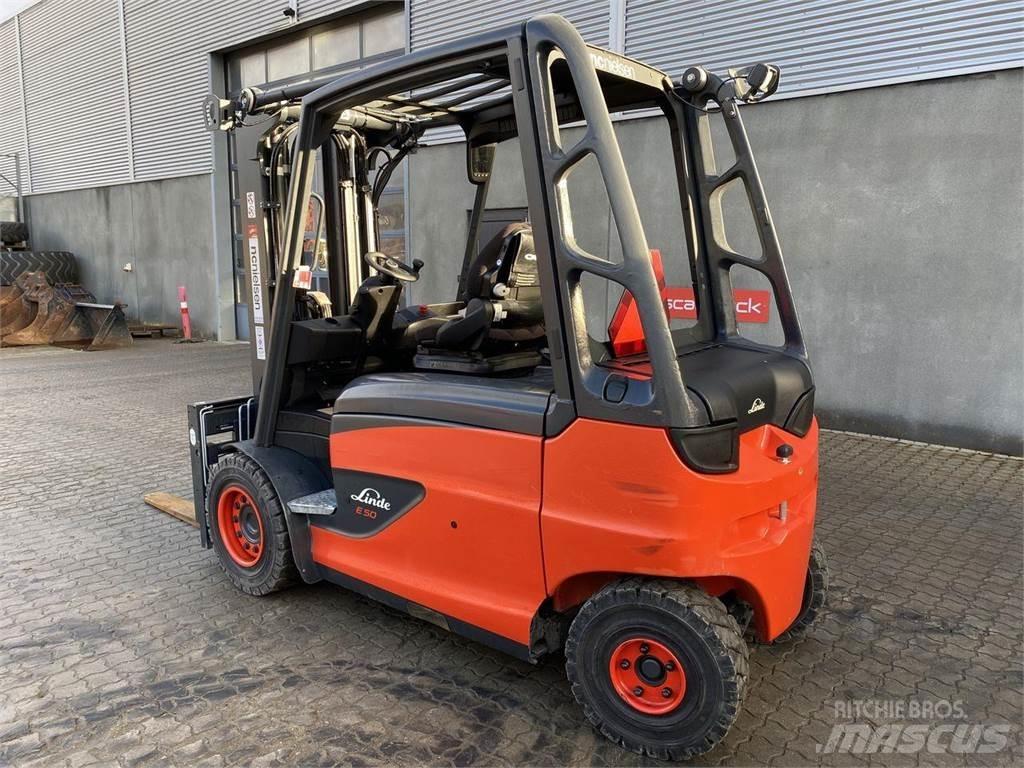 Linde E50 Stivuitor electric
