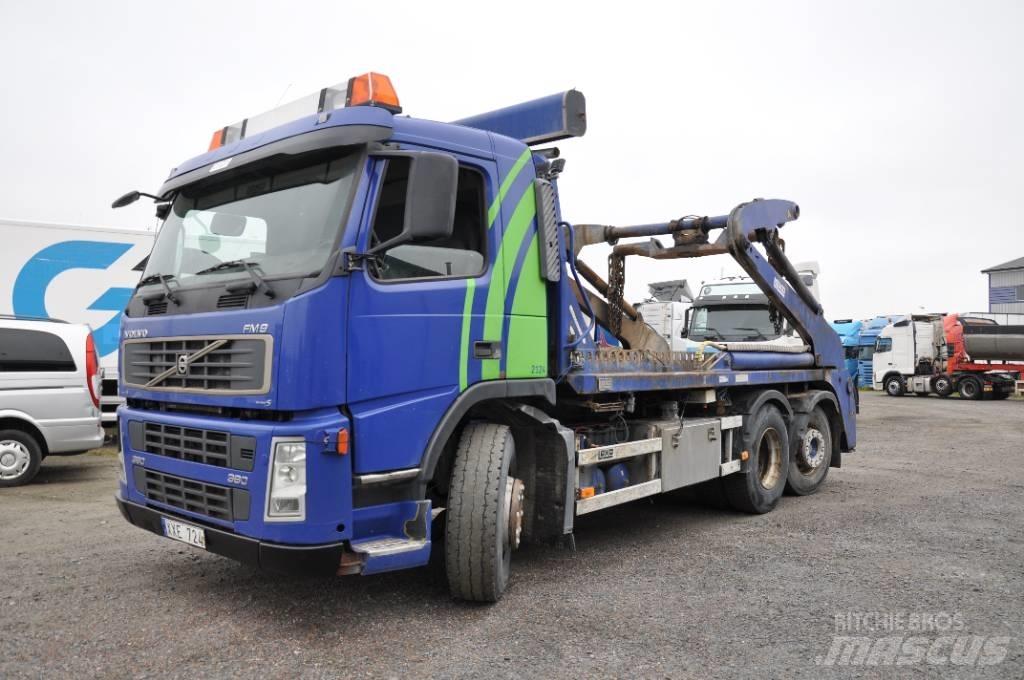 Volvo FM-380 6*2 Camion cu incarcator