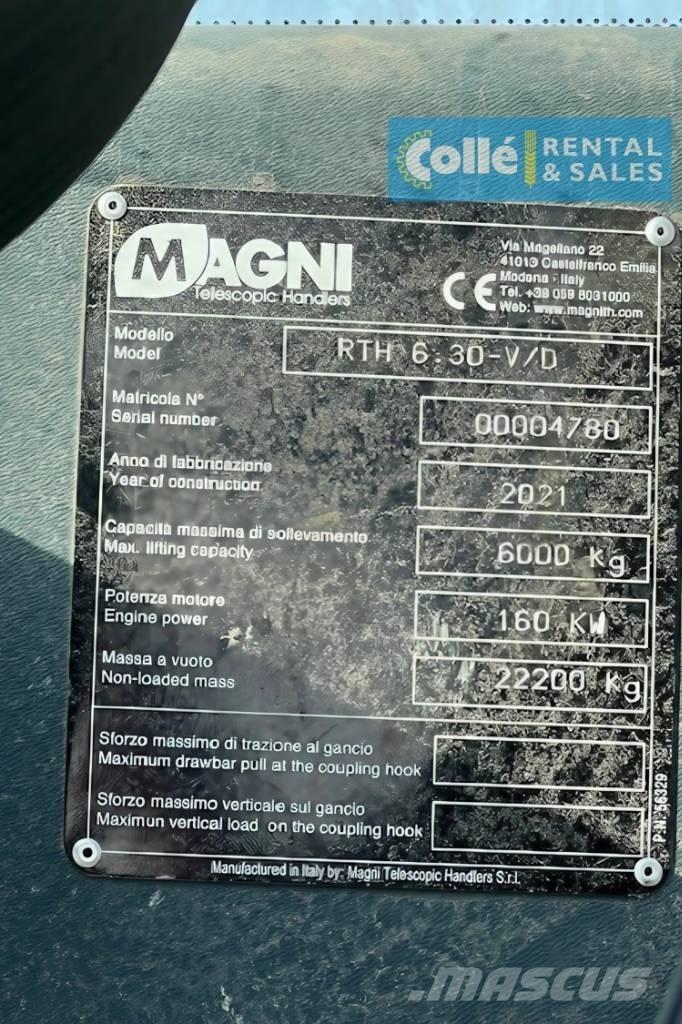 Magni RTH 6.30 | 2021 Stivuitoare telescopice