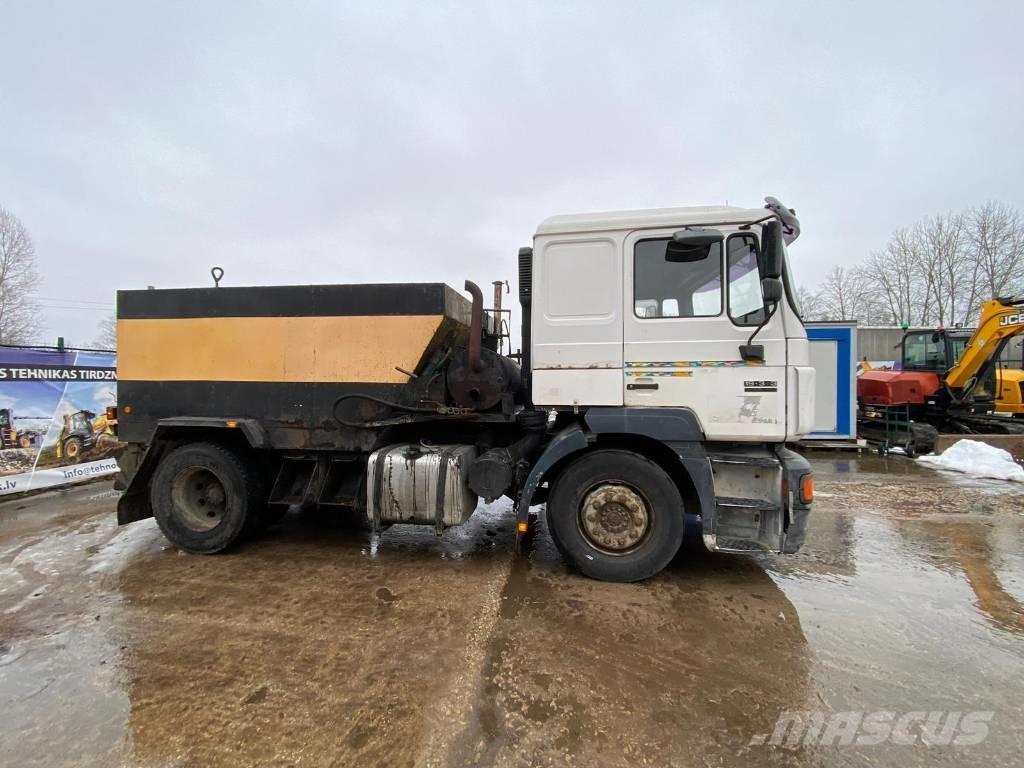 MAN 19.343 FLL Incalzitoare asfalt