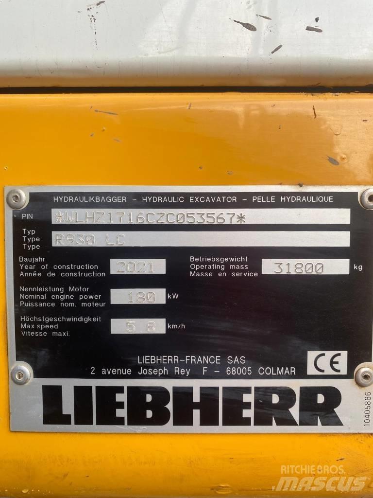 Liebherr R 930 LC Excavatoare pe șenile
