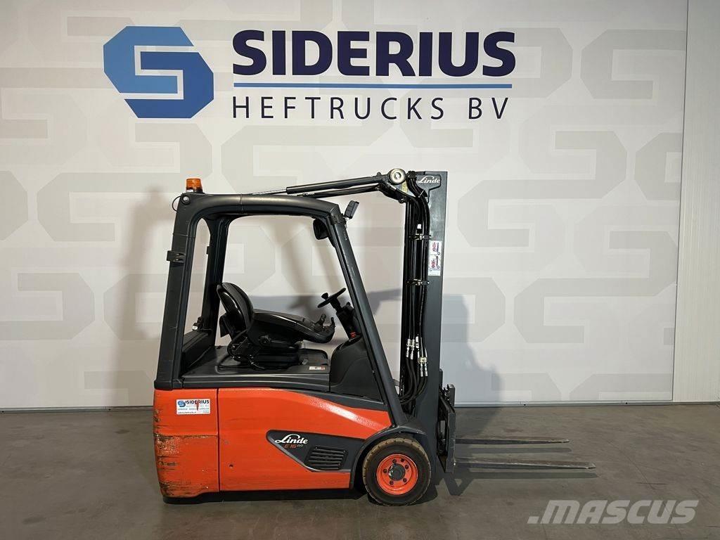 Linde E16 Stivuitor electric