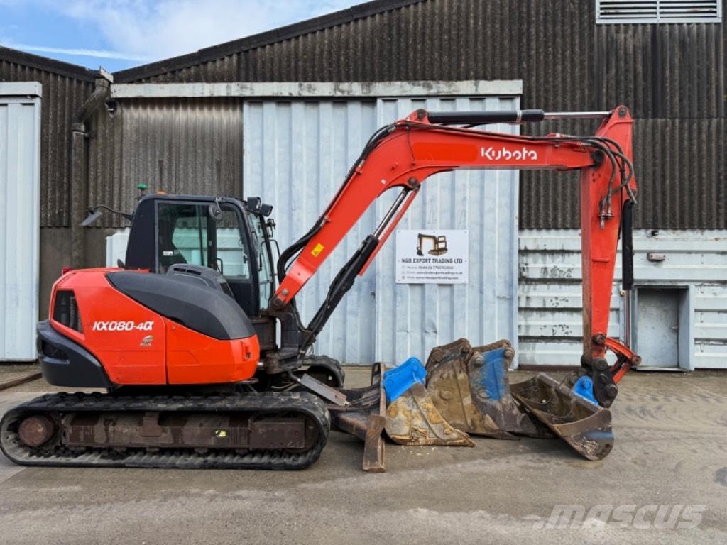 Kubota KX 080 Excavatoare 7t - 12t