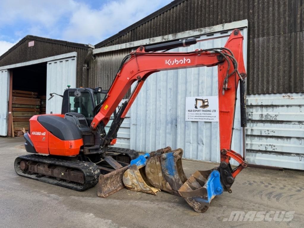 Kubota KX 080 Excavatoare 7t - 12t