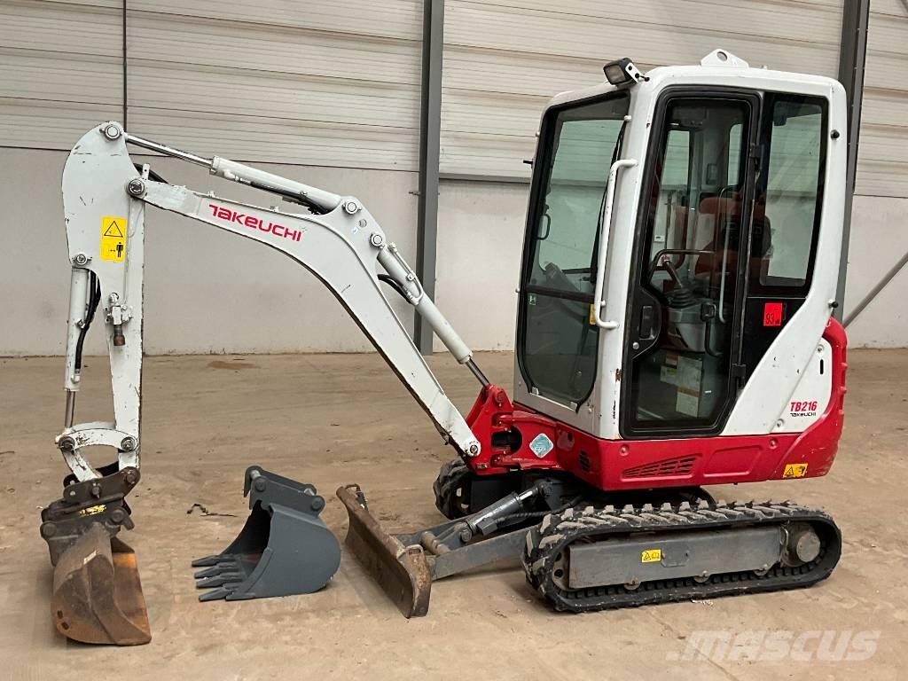 Takeuchi TB 216 Mini excavatoare < 7t
