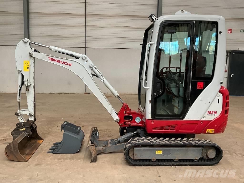 Takeuchi TB 216 Mini excavatoare < 7t