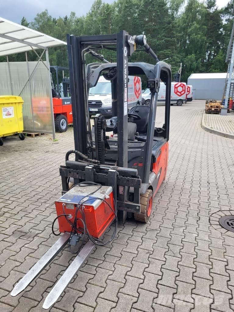 Linde E16 Stivuitor electric