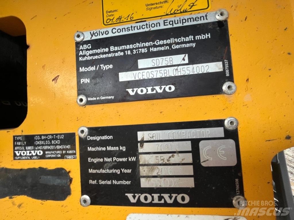 Volvo SD 75 Compactoare monocilindrice