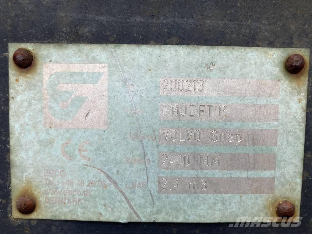  EBCO Højdetip Skovl Pistoane