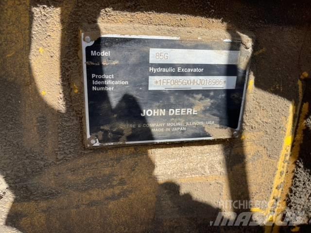 John Deere 85G Mini excavatoare < 7t
