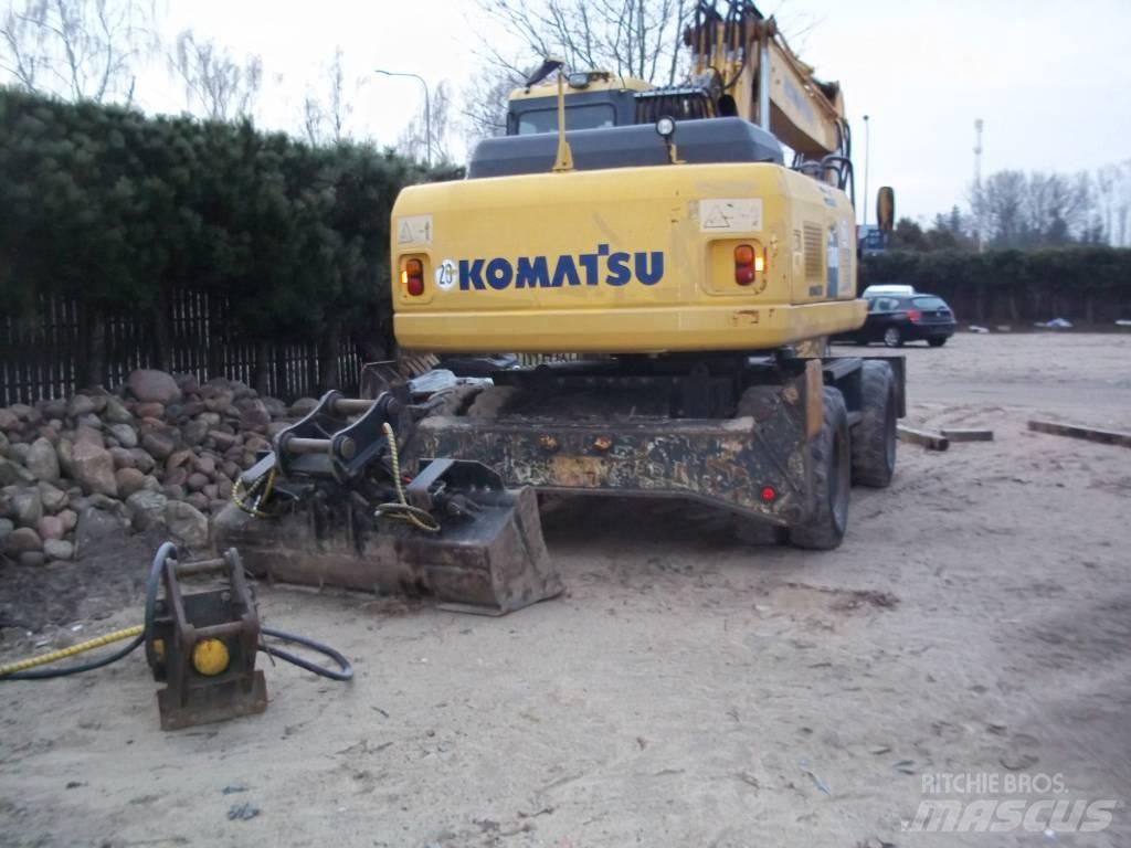 Komatsu PW 180-7 Excavatoare cu roti