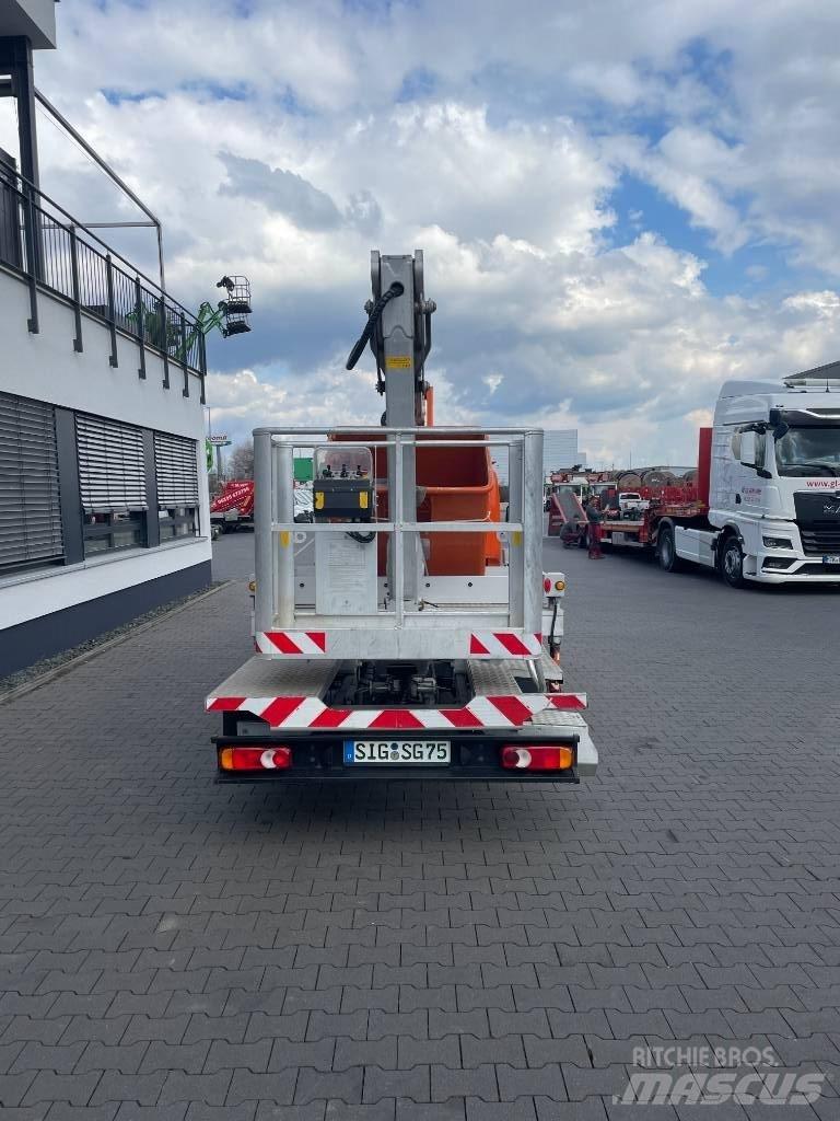 Multitel MJ 201 Platforme aeriene montate pe camion