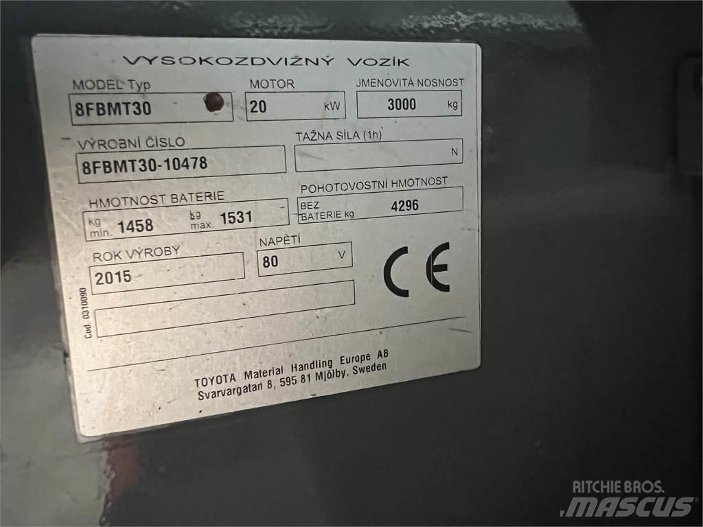 Toyota 8FBMT30 Stivuitor electric