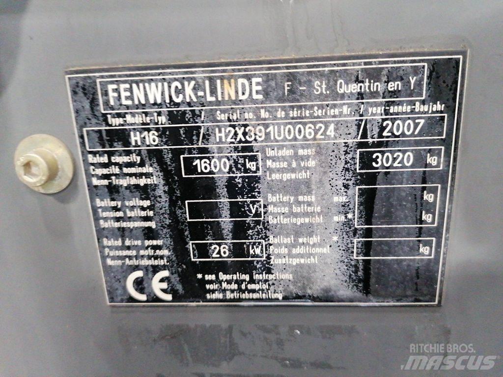 Linde H16D Stivuitor diesel