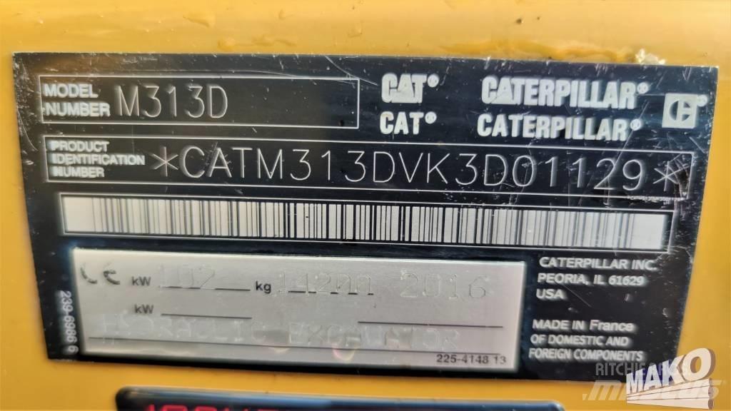 CAT M 313 D Excavatoare cu roti