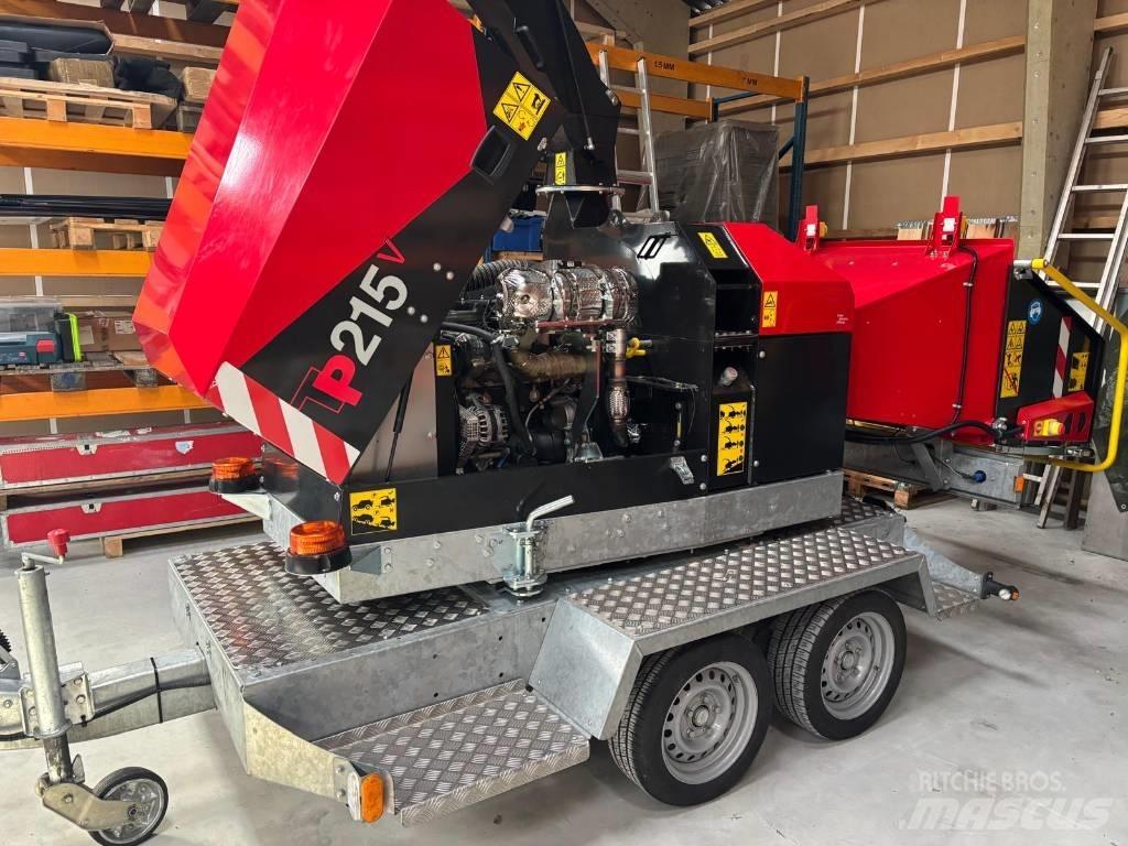 TP 215 MOBIL Masini de tocat lemn