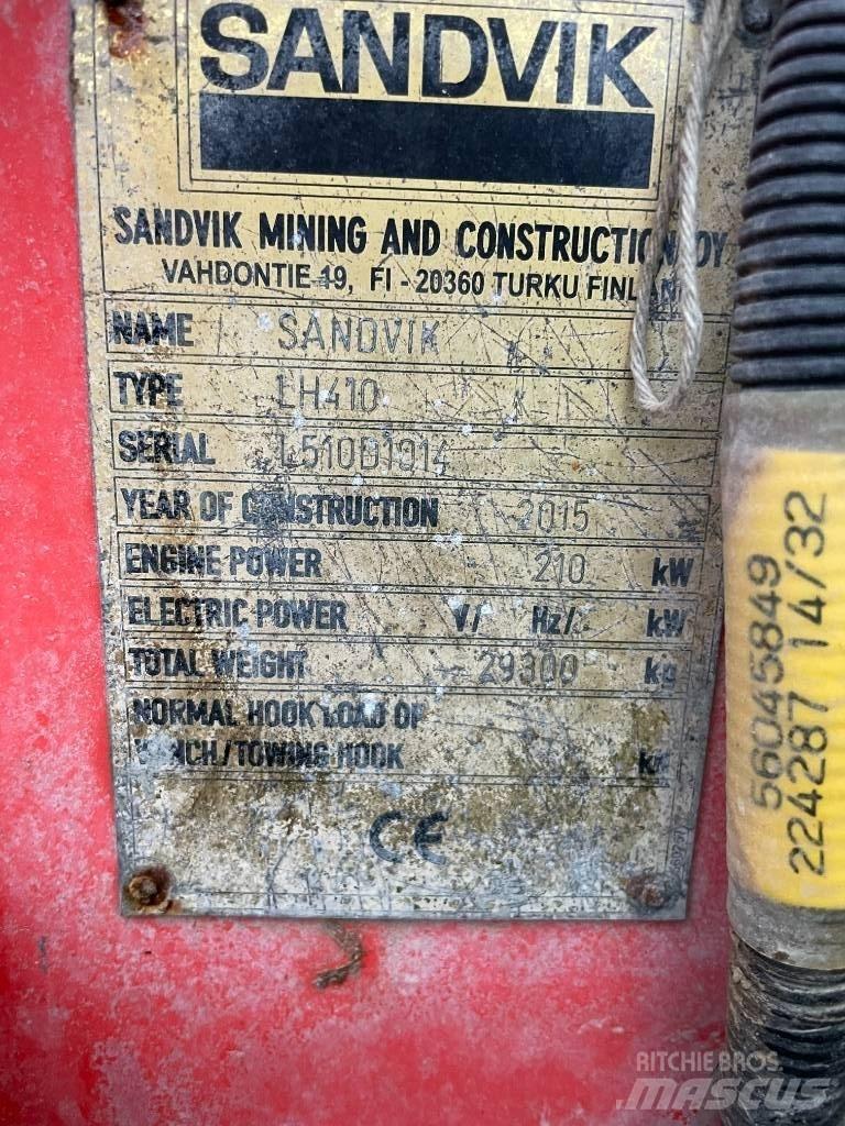 Sandvik LH 410 Incarcator subteran