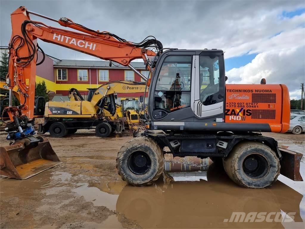 Hitachi ZX 140 W-3 Excavatoare cu roti